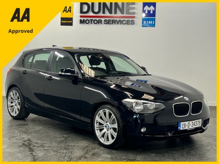 2013 BMW 1 Series LOW MILEAGE*116 D Efficient Dynamics 5DR*TWO KEYS*NCT 10/26*3 MONTH WARRANTY*FINANCE AVAILABLE