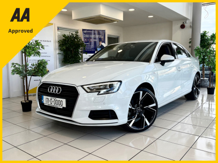 2017 Audi A3 SLINE SPEC/34,000KMS/AUTO/CAMERAS/12 MONTHS WARRANTY/AS NEW €21,900