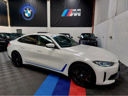 2022 BMW i4 I4 EDRIVE40 SPORT ---VISIBILITY PACK WITH LASER LIGHTS - PARK ASSISTANT PACK-- DRIVER ASSISTANT PACK PREP 11 -- APPLE CAR PLAY -- REVERSE CAMERA -- UPGRADED ALLOYS -- €36,995