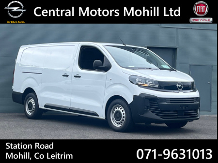 2025 Opel Vivaro LWB | L2H1 | 1.5 - 120 BHP Diesel | Finance Arranged in just 1 Hour |