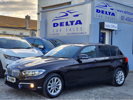 2016 BMW 1 Series STYLE AUTOMATIC 118i 1.6L PETROL NCT 02/27 FINANCE AVALABLE @ €64 PER WEEK 2 KEYS/ FULL SERVICE HISTORY/ iDRIVE/ SCROLL CONTROLS/ BLUETOOTH/ AUTO BOX/ REVERSE CAMERA/ HISTORY CHECKED