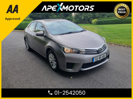 2015 Toyota Corolla FINANCE ARRANGED * 1.4 D-4D 4DR SALOON * AA APPROVED 101 SAFETY CHECKLIST * 2-KEYS * IMMACULATE * LOW DIESEL MILES * NEW NCT FEB-27 * LOW TAX * ONE VERY CAREFUL OWNER * CARTELL HISTORY CHECKED €10,949