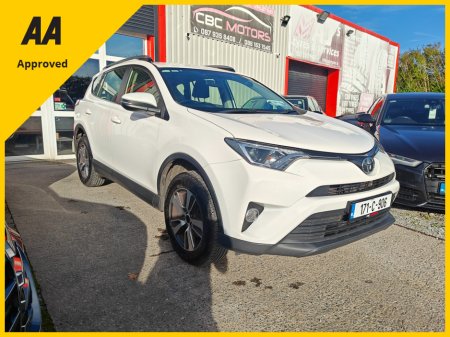 2017 Toyota Rav4 2017 RAV4 2.0 D-4D LUNA  137KMS €17,495