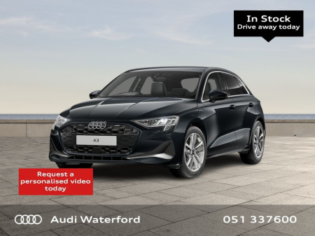 2025 Audi A3 Hybrid Sportback S-Tronic SE €608 pm
