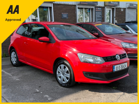 2010 Volkswagen Polo TRENDLINE 1.2 MANUAL 5SPEED 60BHP 3DR €4,999