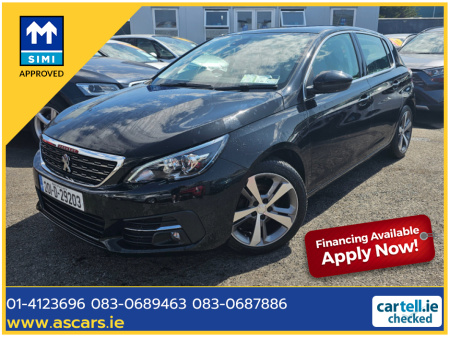 2020 Peugeot 308 1.5BLUEHDI SS ALLURE ** SAT NAV ** 12 MONTH WARRANTY ** €13,995