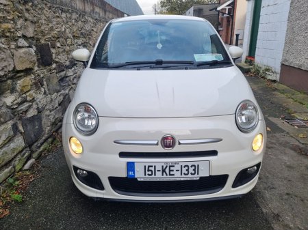 2015 Fiat 500 1.2 69hp Sport €6,850