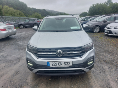 2022 Volkswagen T-Cross LIFE 1.0 TSI MANUAL 5SPEED 95BHP 5DR €24,500