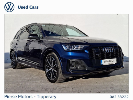 2023 Audi Q7 Q7 Sln Blk Ed 55 Tfsi E Quat A Black Edition 55 TFSie 381 17.9 kWh PHEV Quattro Tiptronic Auto Start/Stop €77,950