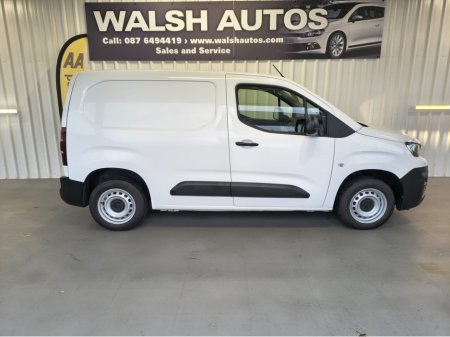 2022 Peugeot Partner ACTIVE 1.5 BLUE HDI 10 100 6.3 2DR €13,650