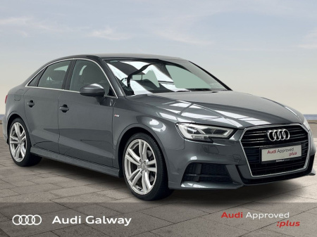 2017 Audi A3 €309 p/m HP 1.6TDI 110BHP S LINE AUTO €24,950