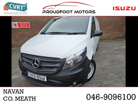 2021 Mercedes-Benz Vito 110 KA/L CLASSIC 6DR PRICE Plus Vat @ 23%