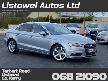 2015 Audi A3 SPORT SALOON 1.4 TFSI  140BHP * 7 STAMPS SERVICE HISTORY * SAT NAV * REVERSE CAMERA * PARKING SENSORS FRONT & REAR *  ADAPTIVE CRUISE CONTROL * REAR SPOILER * FINANCE AVAILABLE