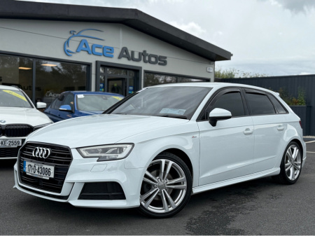 2017 Audi A3 S-LINE - 1.4 PETROL - AUTO - 12M WARRANTY - CAR: 1066