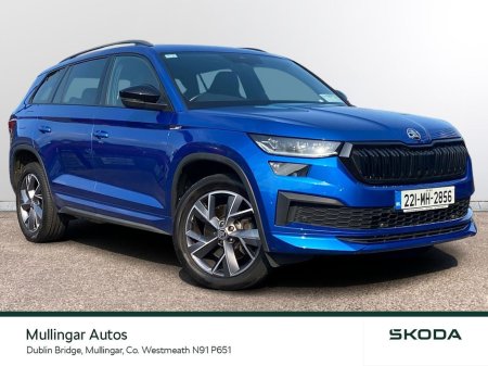 2022 Skoda Kodiaq 2.0TDI 150HP DSG SportLine 7 Seat