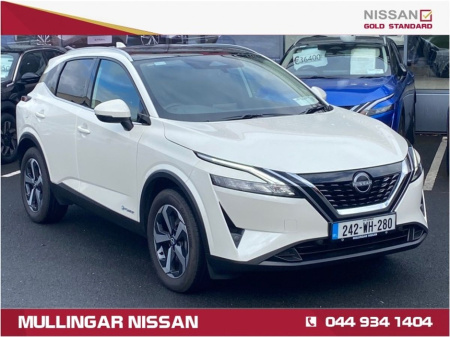 2024 Nissan Qashqai 1.5SV e-Power Hybrid Auto with Panoramic Glass Roof, Roof Rails & Privacy Glass - Check out our Reviews