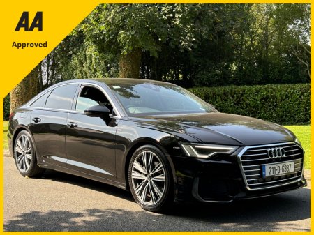2021 Audi A6 40 TDI S-LINE *SAT NAV*REVERSE CAMERA*APPLE CARPLAY*UPGRADED ALLOYS*FULL AUDI SERVICE HISTORY*2 KEYS*
