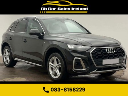 2023 Audi Q5 2.0 TDI 40 S line SUV 5dr Diesel S Tronic quattro Euro 6 (s/s) (204 ps) 1 OWNER + VIRTUAL COCKPIT + REVERSE CAM + HEATED FRONT SEATS €57,800