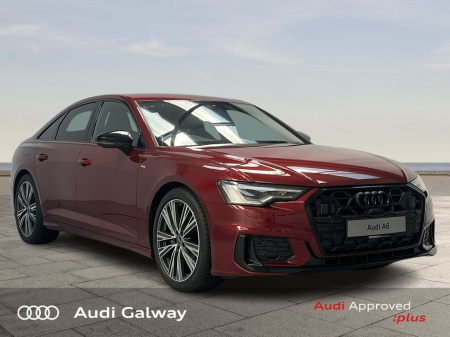 2025 Audi A6 €705 p/m on PCP - 2.0TDI S/LINE AUTO 204BHP BLACK PACK - COMFORT PACK - SUPERSPORT SEATS