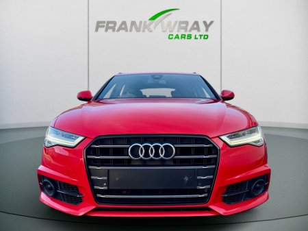 2016 Audi A6 2.0 TDI S-LINE ULTRA S-A AVANT 190 **FULL LEATHER**HEATED SEATS FRONT AND REAR**BLACK EDITION PACK**MINT**FSH** €17,950