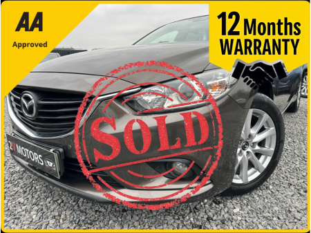 2018 Mazda Mazda6 EXECUTIVE SE IPM2 4DR 2.2 D 150PS €13,750