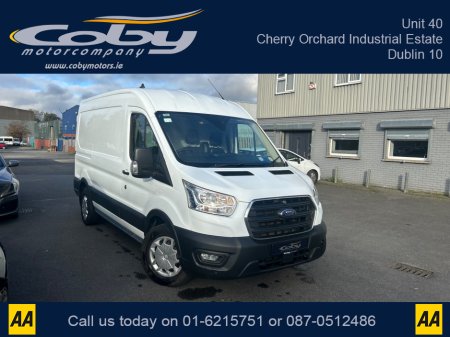 2021 Ford Transit V363 350M TREND 2.0 TDI TD 170 M 3DR €14,950 Plus VAT. 1 Owner Immaculate Irish Van.  New DOE, 2Keys, Heated Screen, Heated Mirror, CarPlay, Bulkhead, ABS, MFSW, Parking Sensors, Cruise Control & more