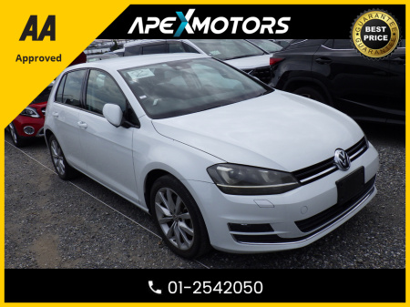 2014 Volkswagen Golf FINANCE ARRANGED * 1.4 HIGHLINE 5Dr * AUTOMATIC * AA APPROVED  * 101 SAFETY CHECKLIST * 12-MONTH ROADSIDE ASSIST  * IMMACULATE * TOP-SPEC * LOW LOW KMs * ADAPTIVE CRUISE * NEW NCT NOV-25 * 01-2542050 €13,949