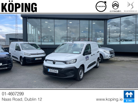2025 Citroen Berlingo ENTERPRISE BLUE HDI 100 MWB  // EX KOPING // LOW KMS €21,178