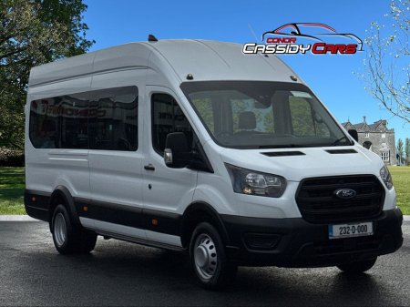 2023 Ford Transit 460 LEADER L4 H3 ECOBLUE AUTO // 17 SEATER // 12 MONTH WARRANTY // VAT INVOICE // NEW TACHOGRAPH FITTED //