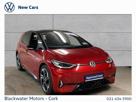 2025 Volkswagen ID.3 GTX 79KWH 286BHP WITH PANORAMIC SUNROOF