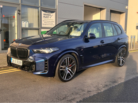 2024 BMW X5 XDRIVE50E M SPORT SUNROOF TANZANITE BLUE