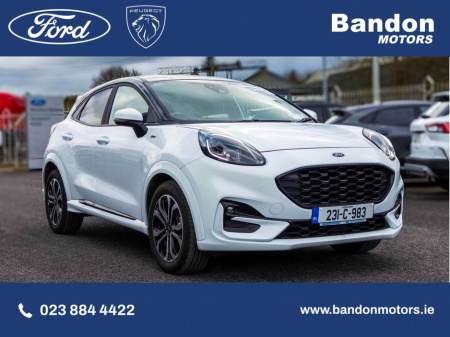 2023 Ford Puma 2023 Puma -Black roof 1.0L EcoBoost Hybrid 125PS ST-Line. This Puma looks INCREDIBLE. Great condition INSIDE and OUT. Book a test drive, you WILL NOT regret it.;