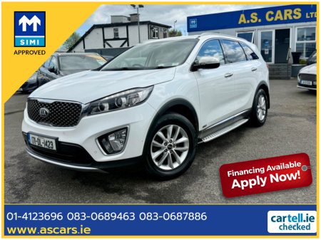 2017 Kia Sorento EX  4x4 ** IRISH SUV ** REVERSE CAMERA ** SAT NAV ** CRUISE ** BLUETOOTH STREAMING ** EXCEPTIONAL EXAMPLE ** €19,995