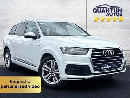 2017 Audi Q7 2017 5 SEAT CREW CAB S LINE AUTOMATIC 3.0 TDI QUATTRO €171 P/W WITH NO CASH DEPOSIT 10 DAY SALE NOW ON!!