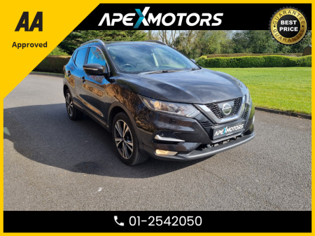 2018 Nissan Qashqai FINANCE ARRANGED * TOP-SPEC N-CONNECTA DCI * PANORAMIC SUNROOF * NEW NCT APR-27 * 9-STAMPS SERVICE HISTORY * AA APPROVED * 101 SAFETY CHECKLIST * IMMACULATE * HEATED SEATS * COLOUR REVERSE CAMERA