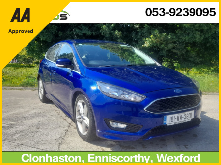 2016 Ford Focus 1.5 TDCI ZETEC S 120PS 5 5DR €9,950