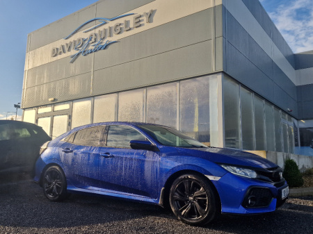 2019 Honda Civic Smart Plus Pack 1.0 i-TECH 127bhp*QUALITY ASSURED USED CARS*SIMI APPROVED*GREAT RATE FINANCE AVAILABLE*WELCOME TO DAVID QUIGLEY AUTOS* €16,950