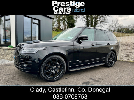 2021 Land Rover Range Rover MYY21.5 2.0 PETROL/HYBRID 404 BHP,PANORAMIC SUNROOF,BLACK PACK,VIRTUAL COCKPIT,XENONS,CAMERAS,ELECTRIC MEMORY SEATS FRONT AND REAR,JET BLACK,ONE OWNER,FULL SERVICE HISTORY,HIGH SPEC