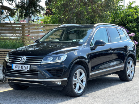 2016 Volkswagen Touareg CV 3.0 TDI 262BHP V6 5DR AUTO...FULL SERVICE HISTORY...HEATED SEATS...FINANCE PROVIDED...WARRANTY INCLUDED €26,900