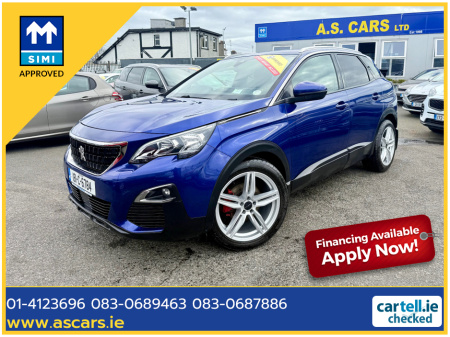 2018 Peugeot 3008 ACTIVE 1.6 HDI ** AUTOMATIC ** NEW N.C.T ** €16,995