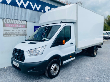 2016 Ford Transit 2.2 TDCI 350 MWB  TWIN WHEEL LUTON BOX & TAIL LIFT €13,700