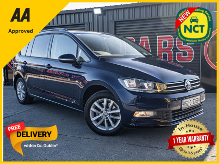 2015 Volkswagen Touran 152 Touran 1.6dti CL 7 seats/FSH/1yr warranty €15,888