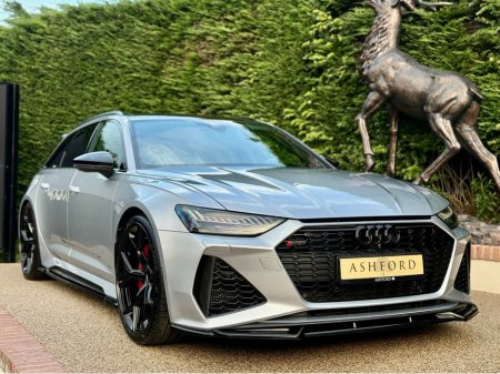 2021 Audi RS6 6 CRBN BLK TFSI MHEV Q AVANT QUATTRO CARBON BLACK