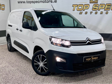 2021 Citroen Berlingo 1.6Hdi 3 Seater enterprise LWB NO VAT €12,600