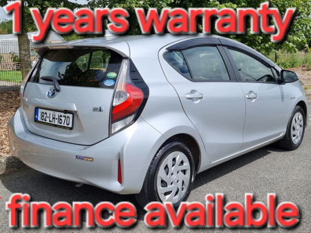 2018 Toyota Aqua 2018 TOYOTA AQUA HYBRID AUTO 1YR WARRANTY €11,990