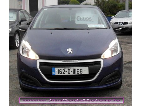 2016 Peugeot 208 ACCESS 1.2......5 DR.......LOW MILEAGE.......NCT 11/26..TAXED 04/26 €6,995