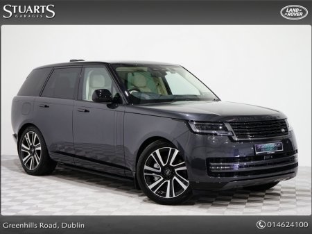 2025 Land Rover Range Rover *HSE + EXTRAS* P460E PHEV: DEPLOYABLE SIDE STEPS, SHADOW EXTERIOR PACK, 22” STYLE 7023 GLOSS BLACK ALLOYS, BLACK CONTRAST ROOF