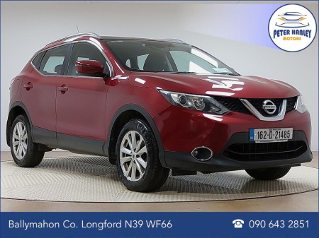2016 Nissan Qashqai 1.5 DSL SV €13,450