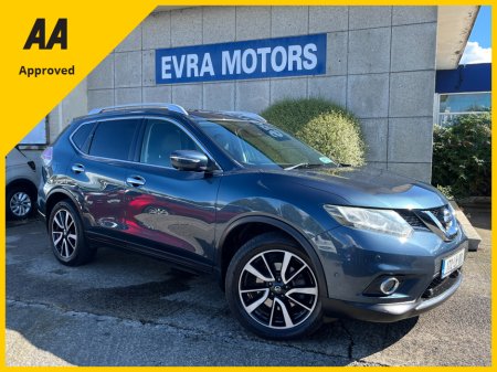 2017 Nissan X-Trail SVE AUTOMATIC 1.6 DIESEL //MASSIVE SPEC//FULL LEATHER//PANORAMIC GLASS ROOF//360 PARKING CAMERAS//