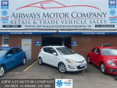2013 Hyundai i20 ACTIVE * 1.2 * 5 SPEED MANUAL * LOW MILES * MEDIASTREAM * AIRCON * PHONE * ALLOYS * FOGS * €6,650